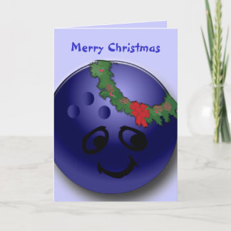 Tarjeta Festiva Navidades de boliche