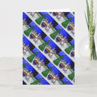 Tarjeta Festiva Navidades de boliche