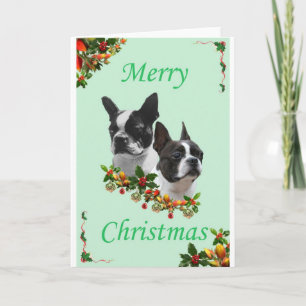 Tarjeta Festiva Navidades de Boston