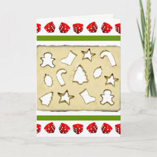 Tarjeta Festiva Navidades de Bunco