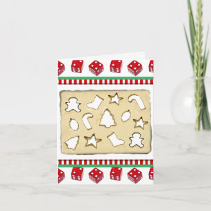 Tarjeta Festiva Navidades de Bunco