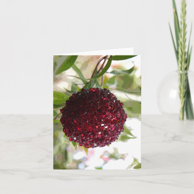 Tarjeta Festiva Navidades de Bush (Anverso)