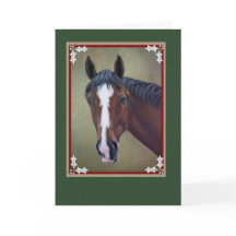 Navidades de caballos de Bay OTTB