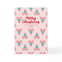 Navidades de Candy Canes y Bows dulces