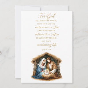 Tarjeta Festiva Navidades de carne hecha de amor