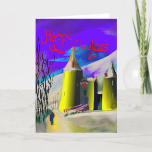 Tarjeta Festiva Navidades de Castle Coch