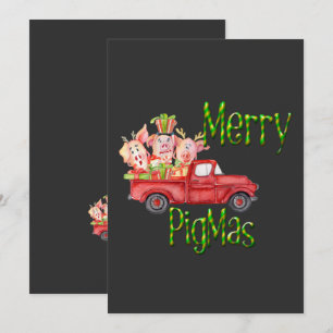 Tarjeta Festiva Navidades de cerezos pigmas coloridos regalos de l