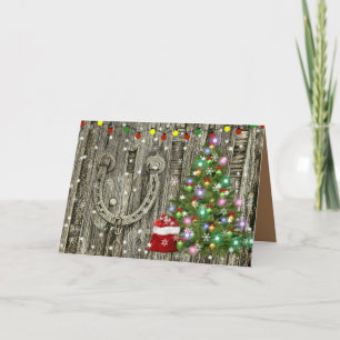 Tarjeta Festiva Navidades de Charm Country