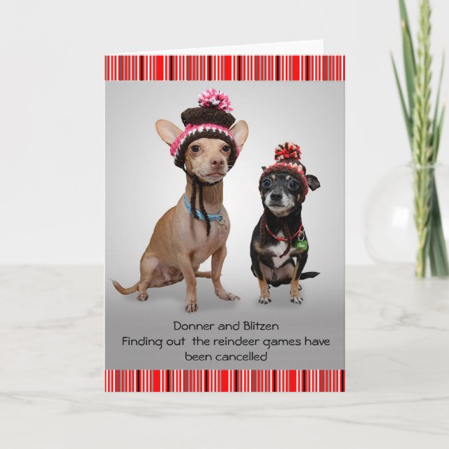Tarjeta Festiva Navidades de Chihuahua (Anverso)