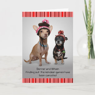 Tarjeta Festiva Navidades de Chihuahua
