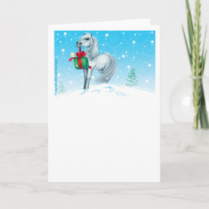 Tarjeta Festiva Navidades de Clip Clop Club