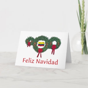 Tarjeta Festiva Navidades de Colombia 2