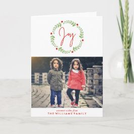 Tarjeta Festiva Navidades de color de agua foto de ancho
