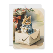 navidades de conejo de época