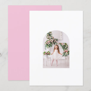Tarjeta Festiva Navidades de Coquette Foto de la familia Doodle Ve