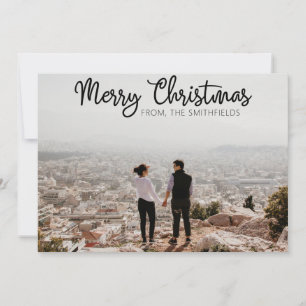 Tarjeta Festiva Navidades de Couple City Adventure