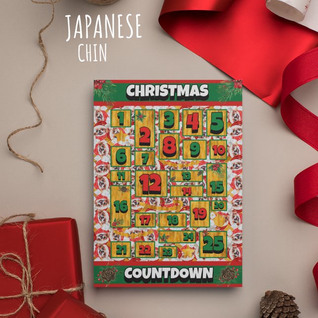 Tarjeta Festiva Navidades de cuenta regresiva japoneses anticipan  (Subido por el creador)