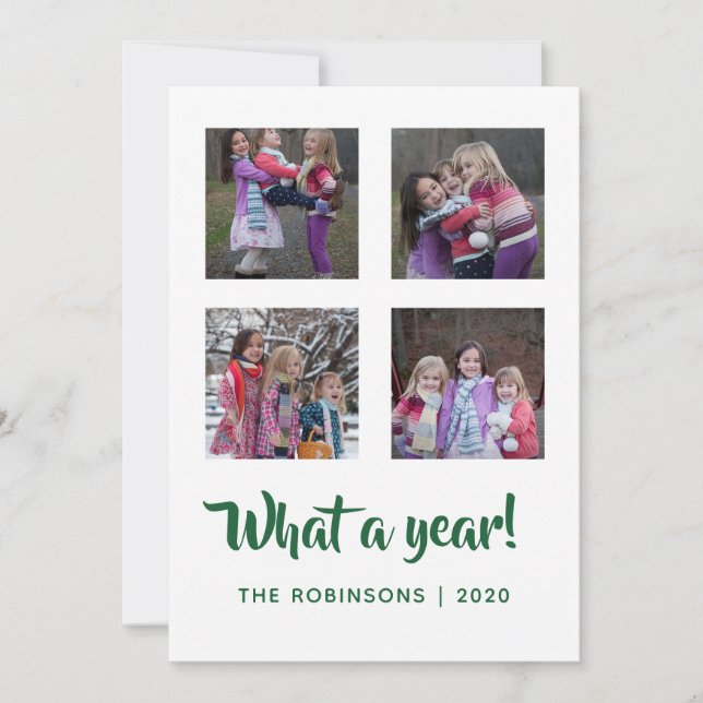 Tarjeta Festiva Navidades de Damasco de terciopelo verde esmeralda (Anverso)