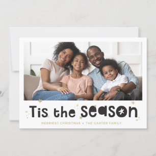 Tarjeta Festiva NAVIDADES de diversión de HOLIDAY PHOTO cita esta 