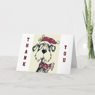TARJETA FESTIVA NAVIDADES DE DOG CARE GIVER Y GRACIAS