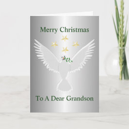 Tarjeta Festiva Navidades De Dove Of Peace Abuelos