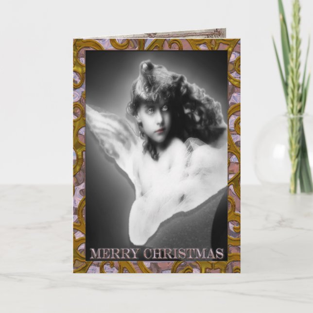 Tarjeta Festiva Navidades de ensueño (Anverso)