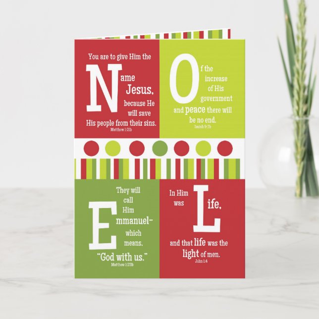 Tarjeta Festiva NAVIDADES de escritura plegada NOEL - BLANCO dentr (Anverso)