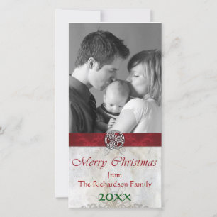 Tarjeta Festiva Navidades de feriados de Knot Celtic Triskelion