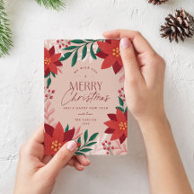 Navidades de flores de Poinsettia