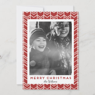 Tarjeta Festiva Navidades de fondo de patrón/tarjeta fotográfica d