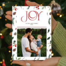 Navidades de fotografía botánica de la joya modern