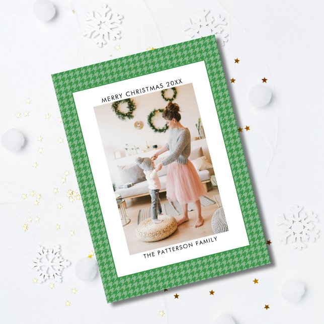 Tarjeta Festiva Navidades de fotografía con galpón verde de la Cas (Subido por el creador)