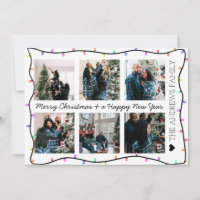 Navidades de fotografía con luces de neón brillant