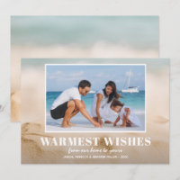 Navidades de fotografía de arena y playa del mar