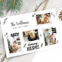 Navidades de fotografía de mano Dibujando Doodle 4