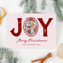 Navidades de fotografía de Red Doodle Joy