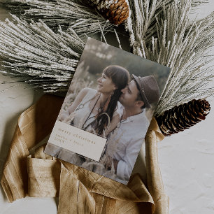 Tarjeta Festiva NAVIDADES de fotografía únicos e imprimibles de or