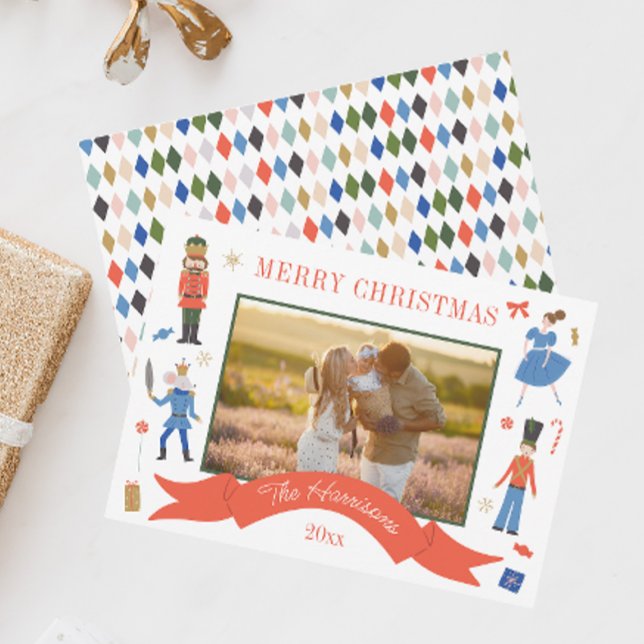 Tarjeta Festiva Navidades de fotos de burro (Subido por el creador)