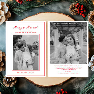 Tarjeta Festiva Navidades de fotos de moras y casados de vacas rec