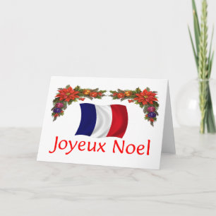 Tarjeta Festiva Navidades de Francia