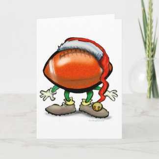 Tarjeta Festiva Navidades de fútbol
