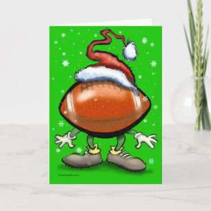 Tarjeta Festiva Navidades de fútbol