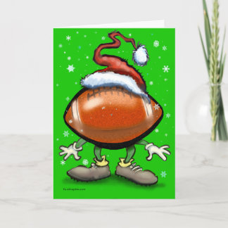 Tarjeta Festiva Navidades de fútbol