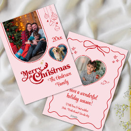 Tarjeta Festiva Navidades de garabatos extravagantes personalizado