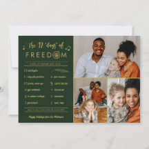 Navidades de Gold 3 Collage de fotos Funny Post Co