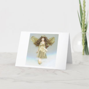 Tarjeta Festiva Navidades de Golden Angel JL Biel