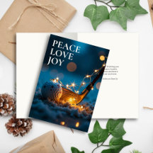 Navidades de golf nocturno tranquilos y con nieve