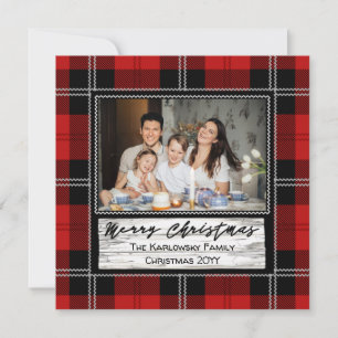 Tarjeta Festiva Navidades de granjas, una foto