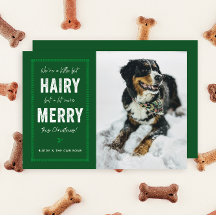 Navidades de Green Hairy y Merry Mascota