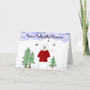 Tarjeta Festiva Navidades de Have Holly Jolly
